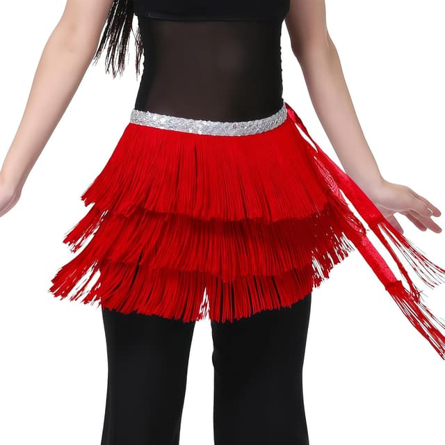 Thumbnail 5 de MUNAFIE Fransen Rock Pailletten