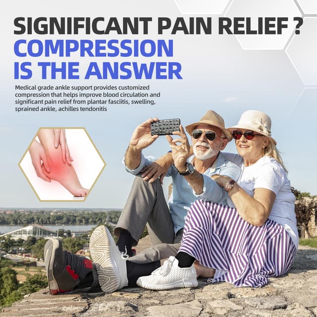 Detalle 2 de Cavigliera compressiva per tendine d’Achille S