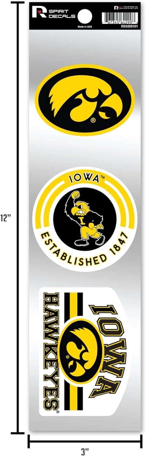 Detalle de Rico Industries NHL Hockey Retro Decal Set (3 Retro Team Decals)