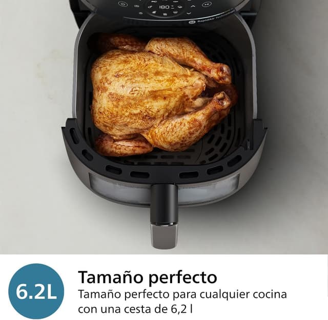 Thumbnail 4 de Philips Airfryer serie 2000 6,2L - Cocina saludable 🍟