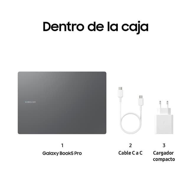 Thumbnail 5 de Samsung Galaxy Book5 Pro portátil 16" 16 GB