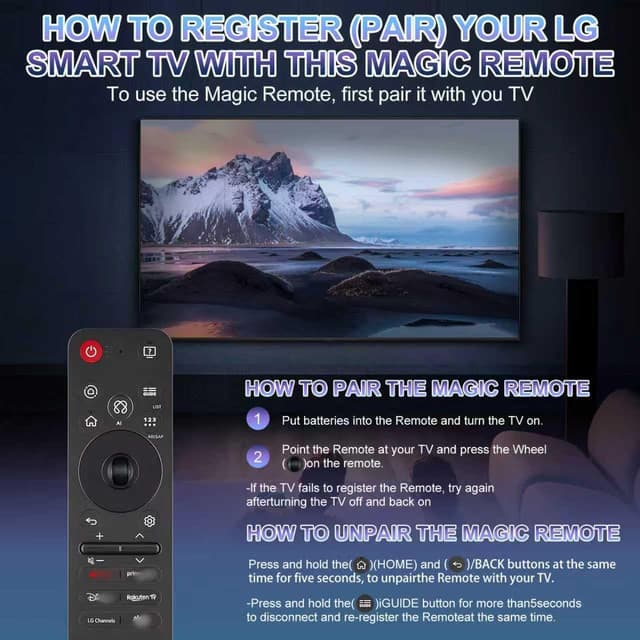 Thumbnail 6 de LG Magic Remote MR25GA replacement with Alexa