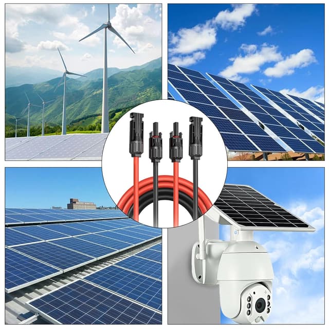 Thumbnail 6 de Wvoillty Solarkabel Verlängerung 4 mm²