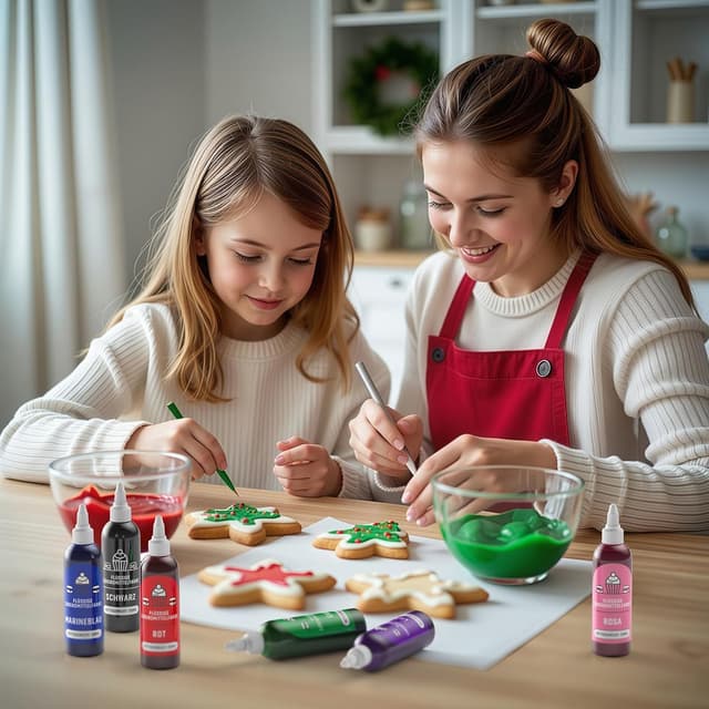 Thumbnail 6 de Waysroma flüssige Lebensmittelfarbe Schwarz 120 ml – hochkonzentriert & zuckerfrei für Backen und Dekoration