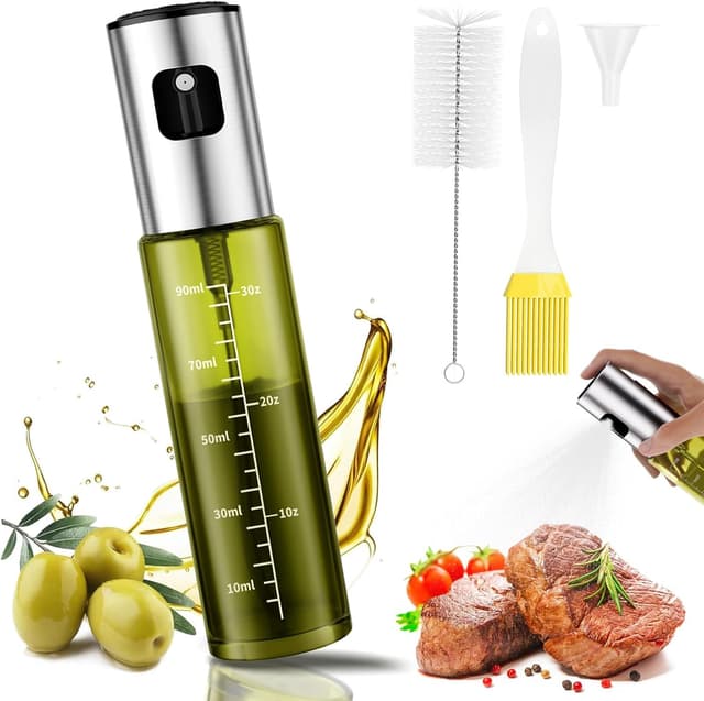 Thumbnail 6 de BETA NOBLE verstärkte Ölsprüher zum Kochen (2 Stück) – Öl Sprühflasche für Salat, Grillen & Backen