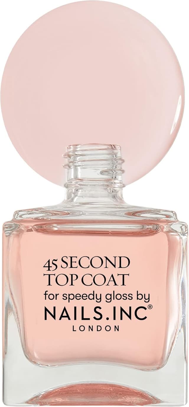 Detalle 2 de Nails.INC 45 Second Top Coat – fast-drying high-gloss finish