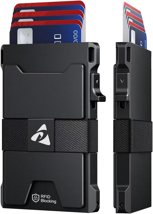 Imagen de dwnkove Mens Wallet 12‑card aluminium en OfertitasTOP