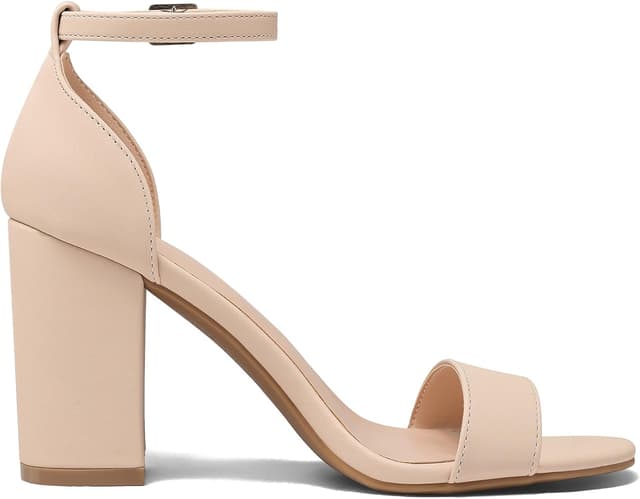 Detalle 2 de COASIS 3.5-inch block-heel sandals with ankle strap and open toe