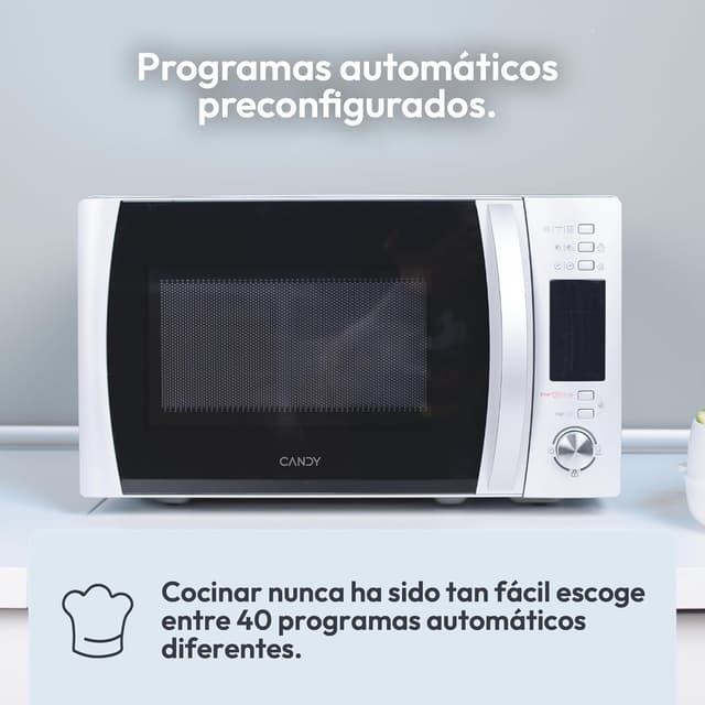 Thumbnail 6 de Candy X-Range CMXG22DS/ST, Microondas Grill Inox con App 🍽