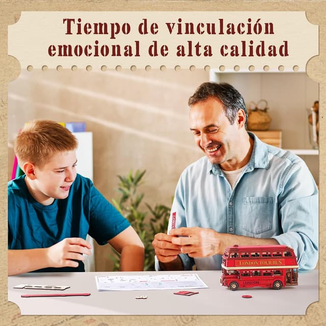 Detalle de Rolife Puzzle 3D London Tour Bus