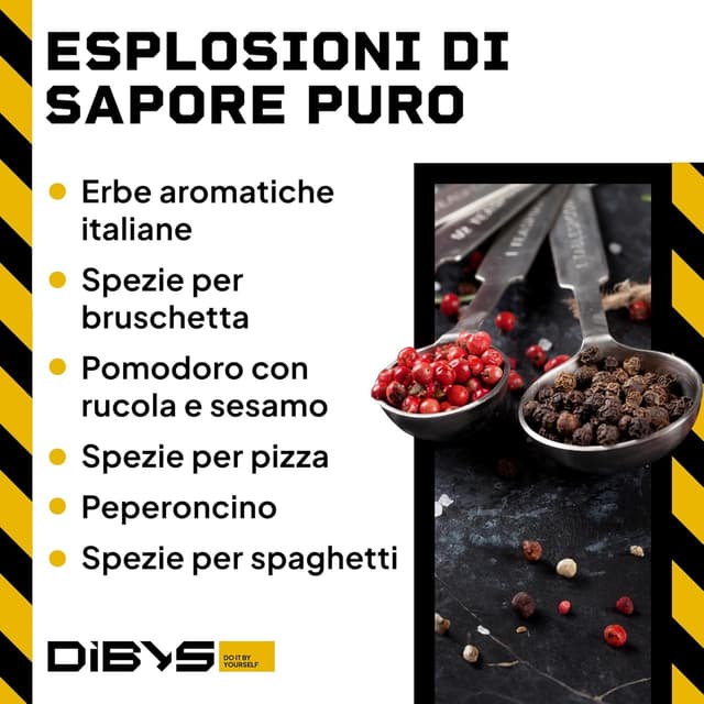 Thumbnail 2 de DIBYS MAMMA MIA! Set di spezie 6 miscele 🍽