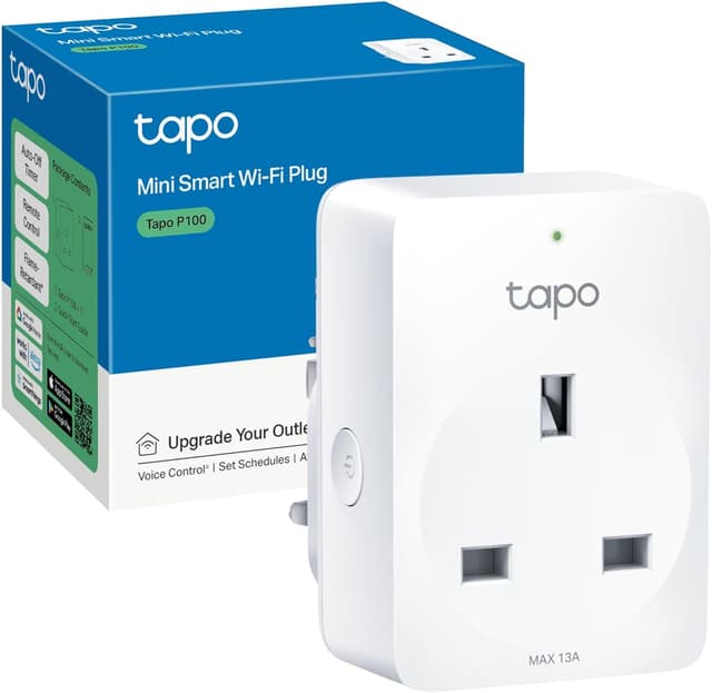 Detalle de TP-Link Tapo P100 Smart Plug with Alexa control 🔌