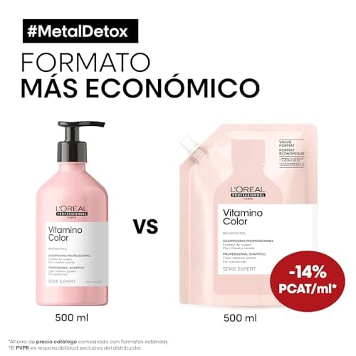 Thumbnail 2 de L’Oréal Professionnel Champú Protector de Color con Resveratrol 500 ml