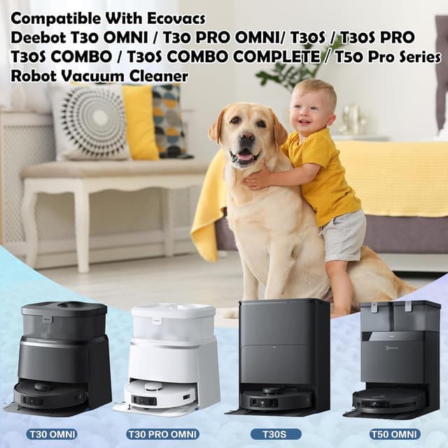 Thumbnail 2 de Wischtücher 8er-Set für Dreame/ECOVACS