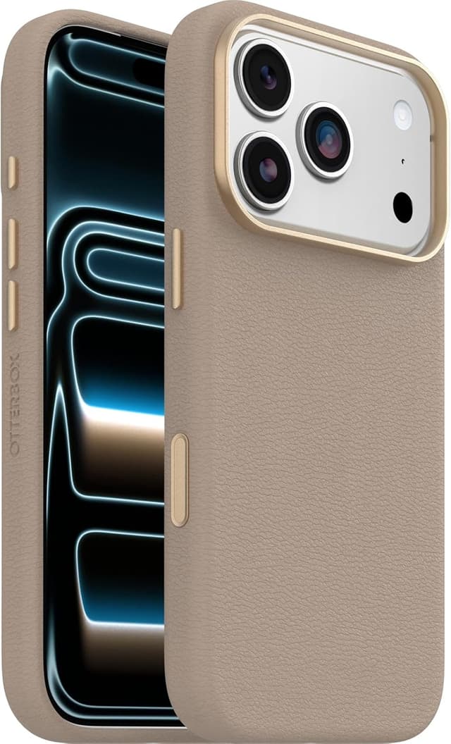 Detalle 2 de OtterBox Symmetry Cactus Leather MagSafe Case for iPhone 16 Pro Max (Red)