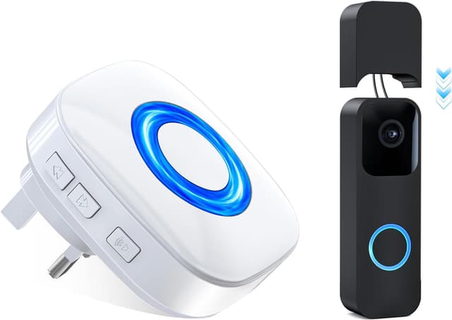 Detalle de PHYSEN Wireless Doorbell Extender 656 ft 🔔