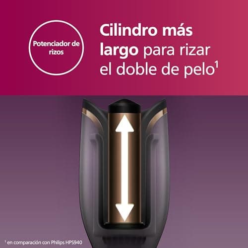 Detalle 2 de Philips BHB876/00 Rizador automático 27 opciones 🎀