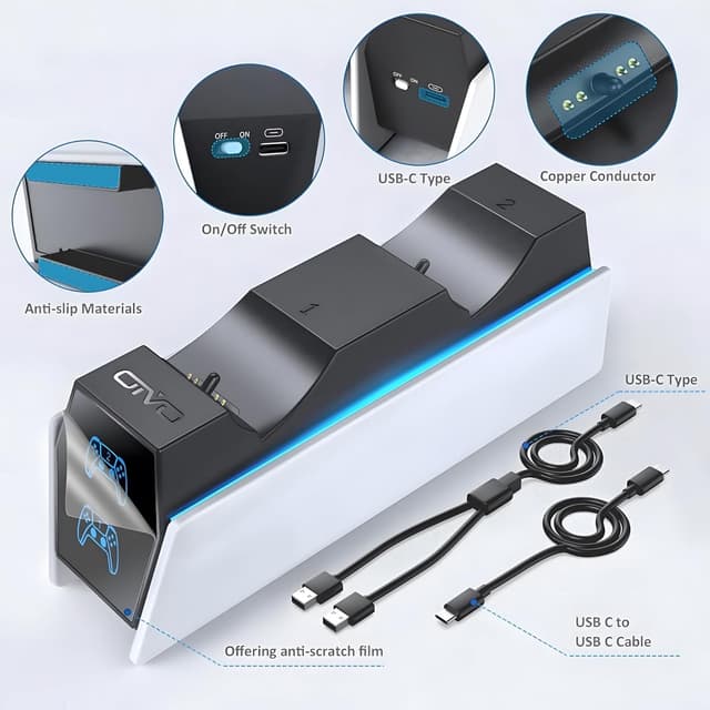 Thumbnail 4 de OIVO PS5 Controller Ladestation