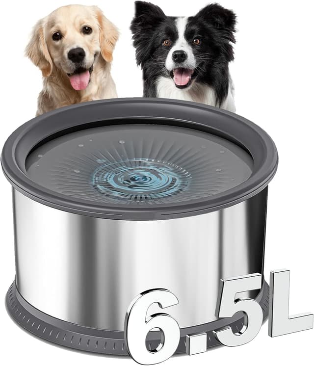 Imagen de 6.5L No Spill Dog Water Bowl en OfertitasTOP