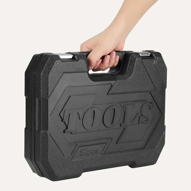 Detalle 1 de Amazon Basics 82-Piece Socket Set