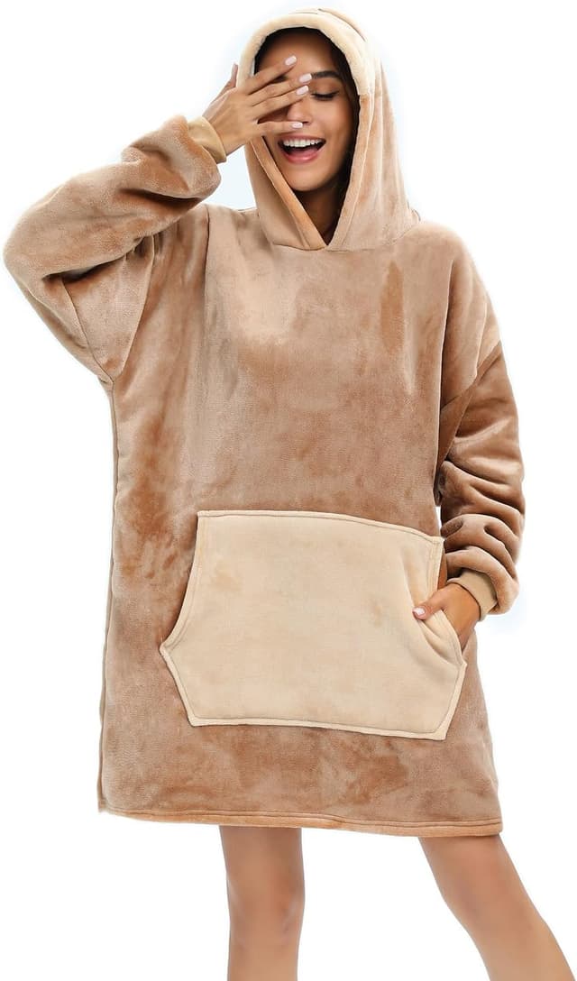 Detalle 1 de LATH.PIN plaid à capuche panda chaud