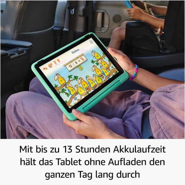 Detalle 2 de Fire HD 10 Kids Pro-Tablet (2023) mit Kindersicherung, 10,1"-Display und 32 GB – Sternennebel-Design