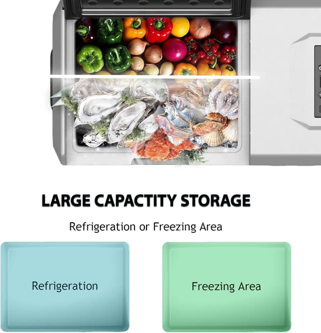 Thumbnail 1 de Alpicool ECX50 50L portable car refrigerator