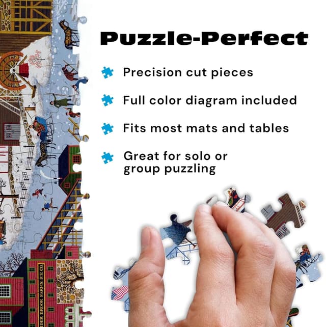 Thumbnail 3 de Buffalo Games Charles Wysocki Puzzle 1000 pièces 68 x 50 cm