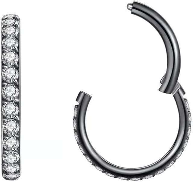 Thumbnail 6 de Popuhoops Nasenring 0,8 mm Ø7 mm Zirkonia