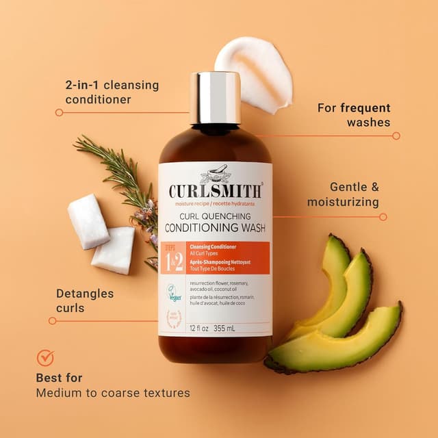 Thumbnail 1 de Curlsmith Curl Quenching Conditioning Wash 355 ml