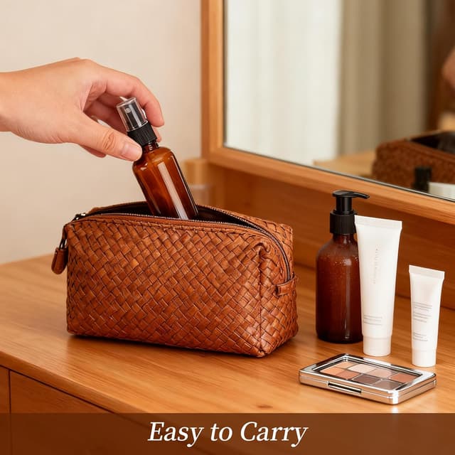 Thumbnail 5 de WENLISELL 12 PCS Amber Glass Spray Bottles 30/50ml