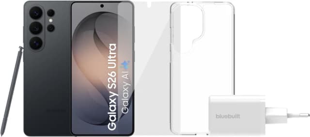 Thumbnail 18 de Samsung Galaxy S26 Ultra 512GB Schwarz 5G Zubehörset