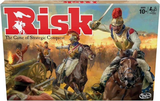 Detalle de Risk version française – Jeu de société stratégique et immersif (dès 10 ans, 2 à 5 joueurs)