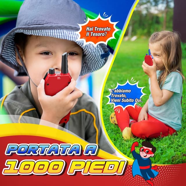 Thumbnail 1 de Toyokid Walkie-Talkie Bambini 1000 piedi