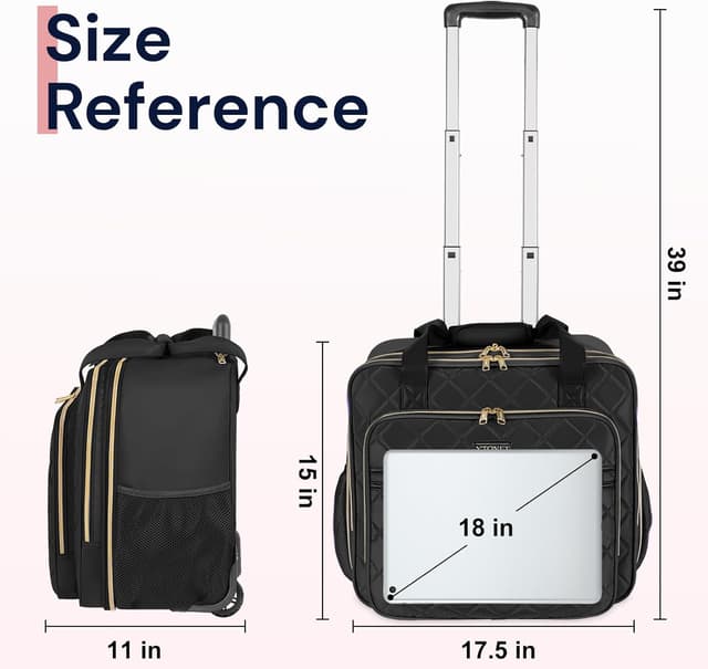 Thumbnail 5 de Ytonet sac à roulettes 17,3 pouces