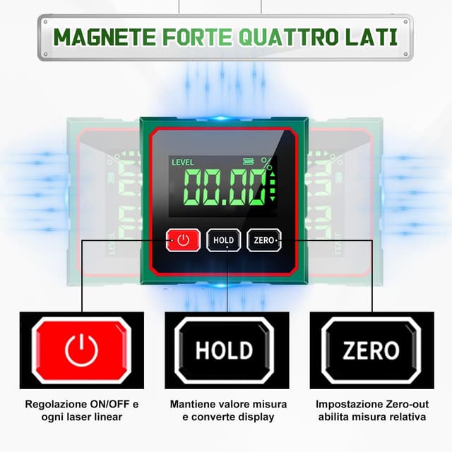 Detalle de Diseleri Livella Digitale 360° 📐