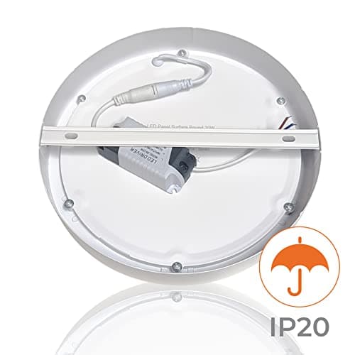 Detalle 2 de LED ATOMANT plafón LED redondo de superficie 220 mm, 20W y 1800 lm en blanco neutro (4500K)