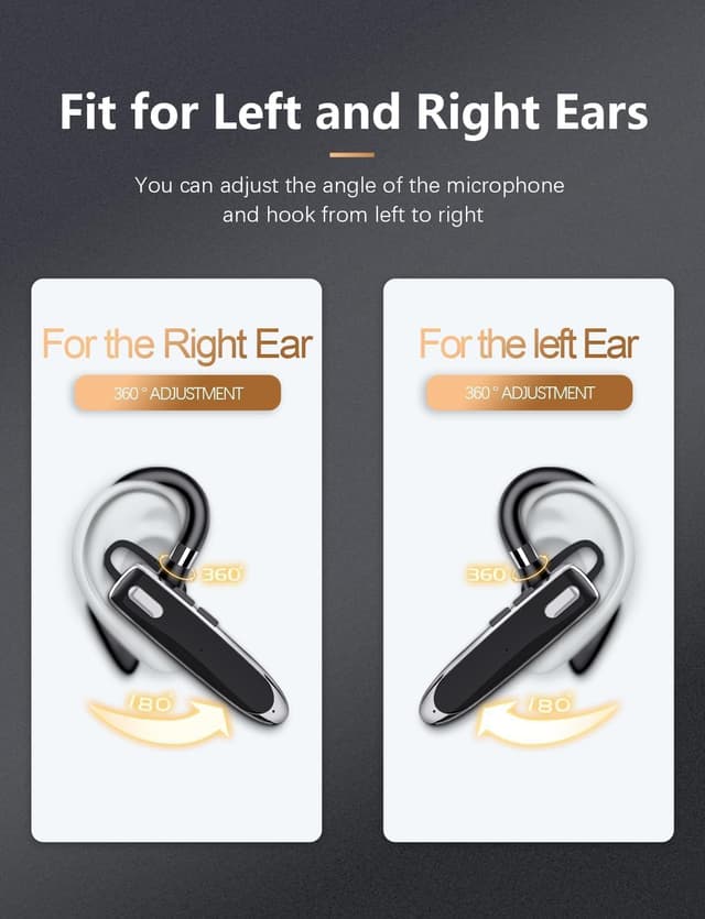 Detalle de Bluetooth business headset with mic, 100H