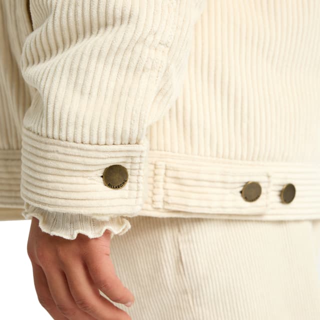 Detalle 2 de Billabong Cord In Love, chaqueta pana mujer