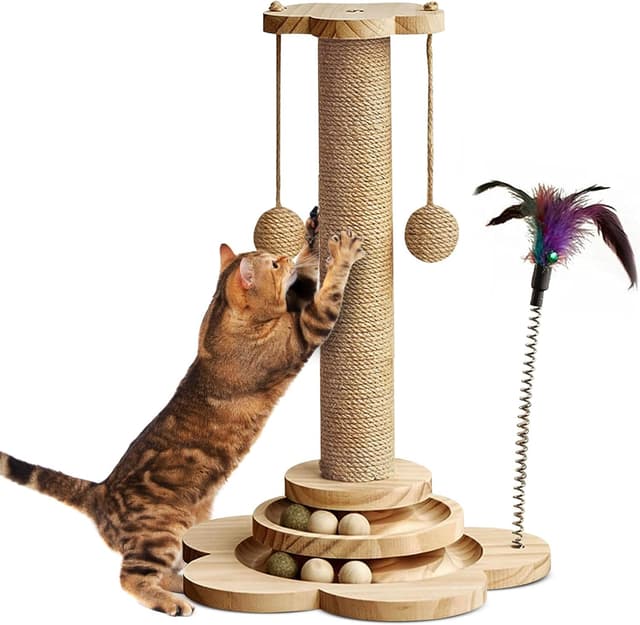 Detalle de Cat Scratching Post 45 cm for Smaller Cats 🐱