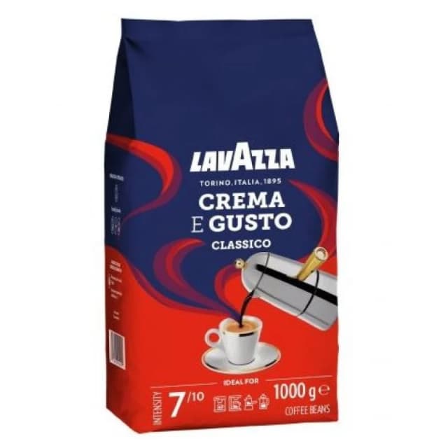 Imagen de Lavazza Crema e Gusto Clásico en grano 1 kg en OfertitasTOP