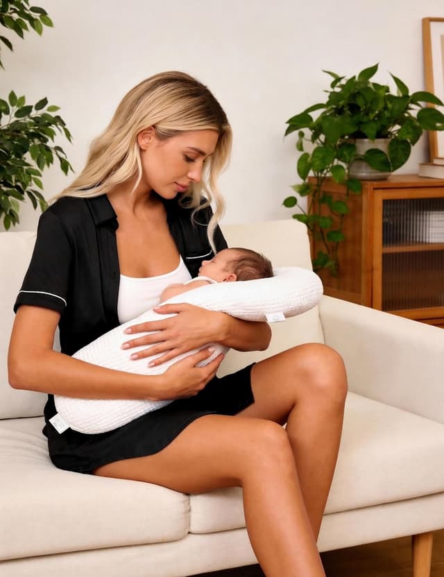 Detalle de Bresdk chemise de nuit femme manches courtes boutonnée en jersey léger à col en V