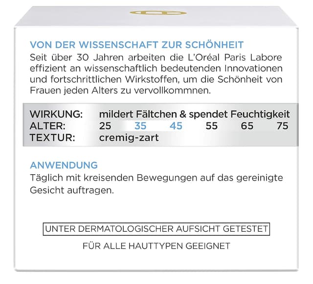 Thumbnail 6 de L’Oréal Paris Anti-Falten Experte 35+ Feuchtigkeitspflege mit Kollagen-Biosphären (24h) – Anti-Aging Creme, 50 ml