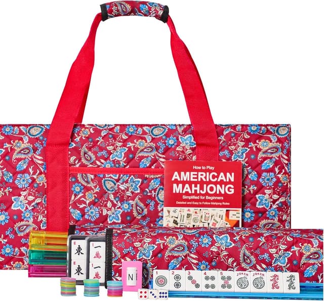 Imagen de Jongyance American Mahjong Set 166 Tiles en OfertitasTOP