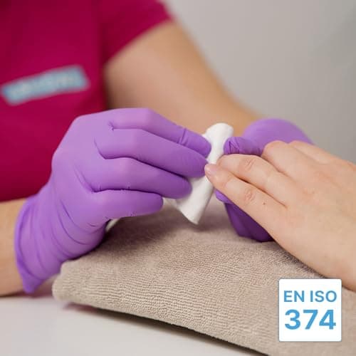 Thumbnail 3 de ARNOMED 500x Guantes nitrilo Morado