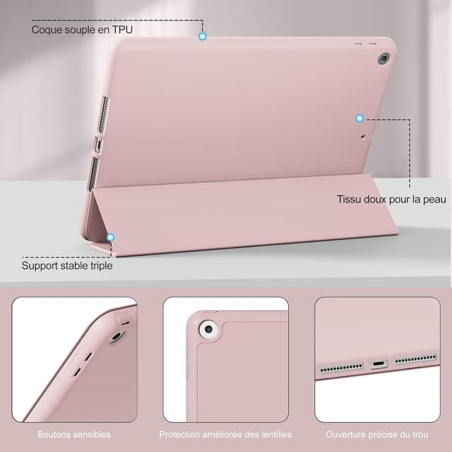 Thumbnail 1 de Coque ZOPSGYU pour iPad 9/8/7 10,2 pouces