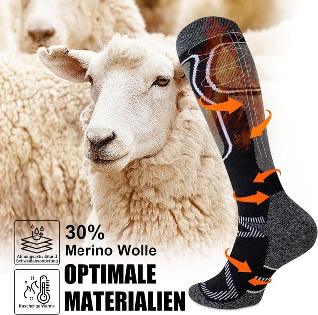 Thumbnail 2 de Effeet Skisocken Merinowolle 2 Paar