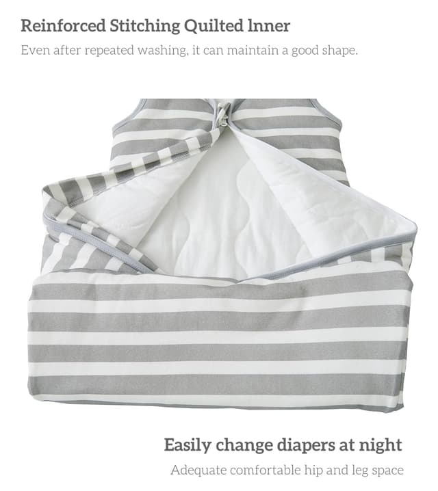 Detalle 1 de Chilsuessy Baby Schlafsack 2,5 Tog 84 cm