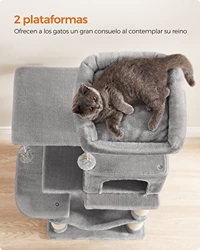 Thumbnail 4 de Feandrea PCT261W01 torre 112 cm para gatos