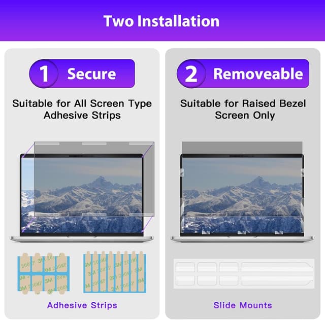 Thumbnail 5 de STARY 15.6 Inch Laptop Privacy Screen